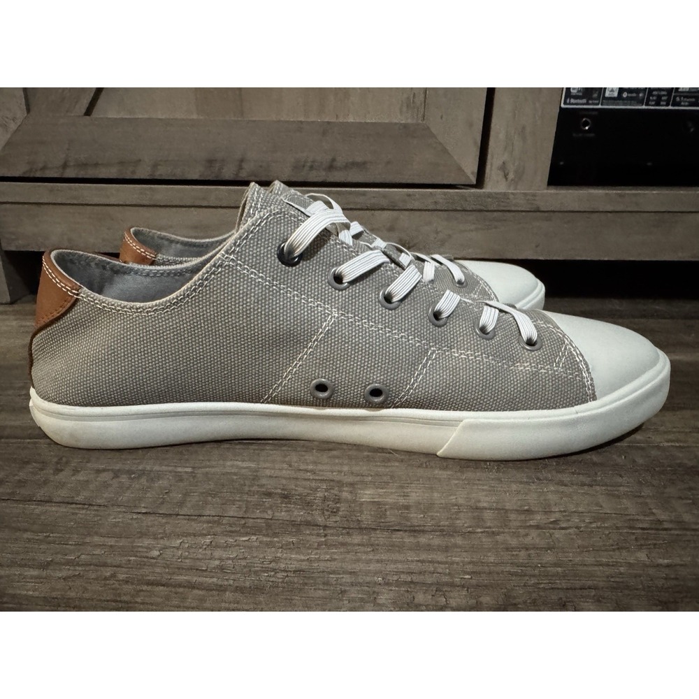 Johnnie-O Sail Away Men's Size 11 M Gray US Shoes Boating Sneaker Stretch Laces‎ - Picture 3 of 13